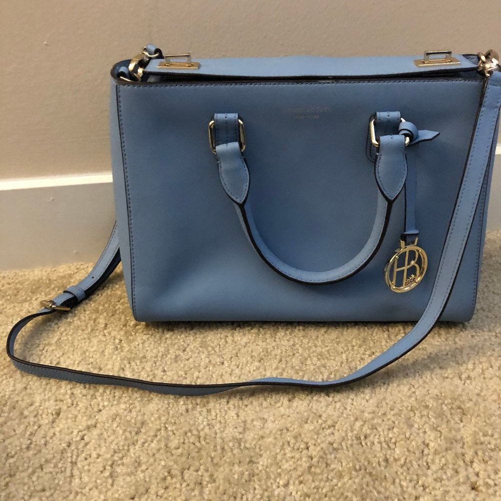 Henri Bendel Light Blue Satchel Purse